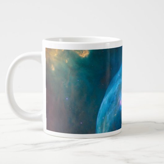 De bellennevel, NGC 7635. Extra Grote Beker (Links)