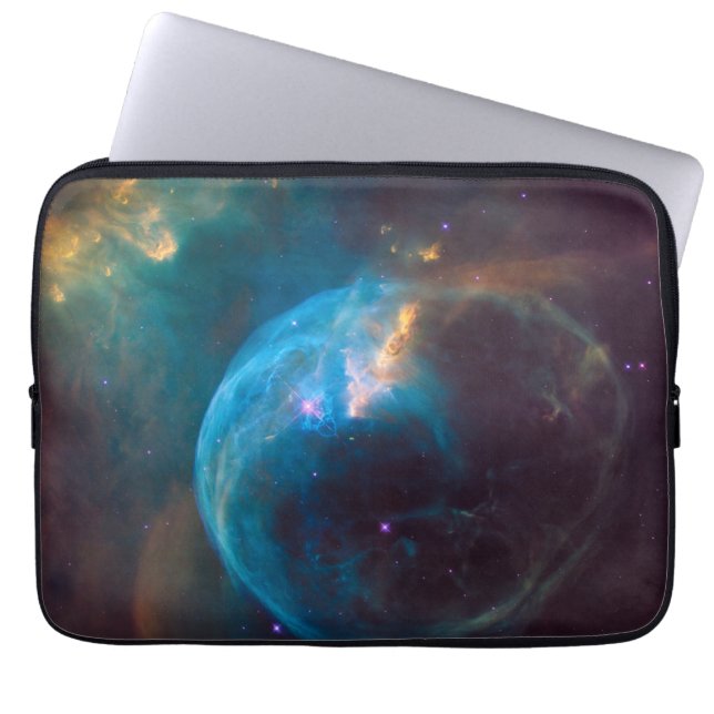 De bellennevel, NGC 7635. Laptop Sleeve (Voorkant)
