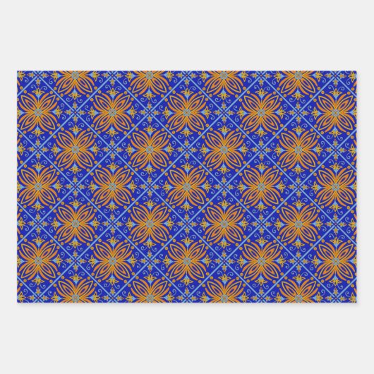 De Belles Carreaux Conception Papier Enveloppant (Devant 2)