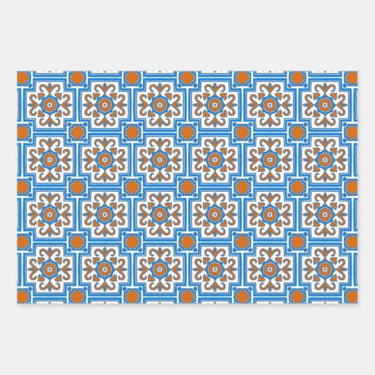 De Belles Carreaux Conception Papier Enveloppant (Devant)