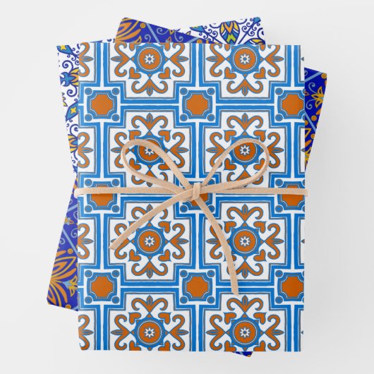 De Belles Carreaux Conception Papier Enveloppant (En situation)