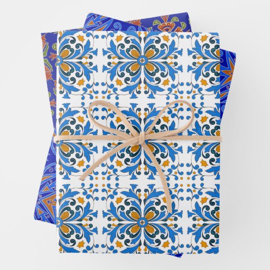 De Belles Carreaux Conception Papier Enveloppant (En situation)