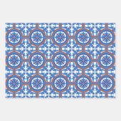 De Belles Carreaux Conception Papier Enveloppant (Devant 2)