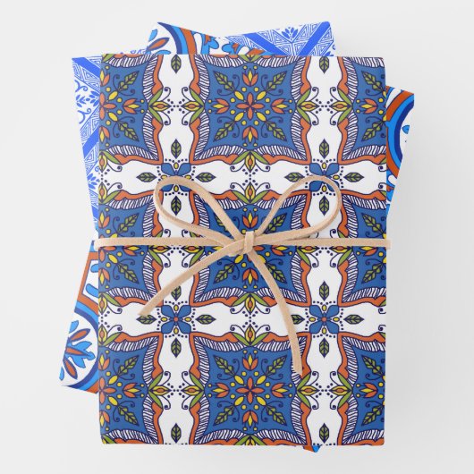 De Belles Carreaux Conception Papier Enveloppant (En situation)