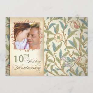 de belles invitations photo pour les 10 ans d'anni