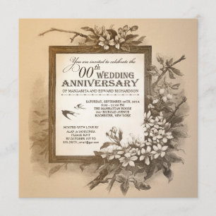 de belles invitations vintage uniques pour un anni