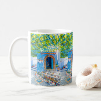 de belles tasses marocaines avec marakech coloré