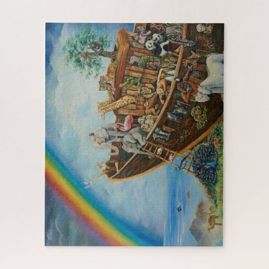 De belofte, Noah's Ark Jigzaag Puzzle 520 stukken Legpuzzel (Verticaal)