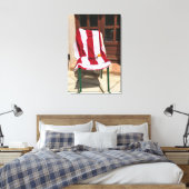 De belofte van de zomer canvas afdruk (Insitu (Slaapkamer))