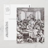 De beloning van briefkaart van wreedheden (Voorkant / Achterkant)