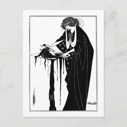 De beloning van de danser briefkaart (Voorkant)