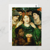 De Beloved (de Bride) Briefkaart (Voorkant / Achterkant)