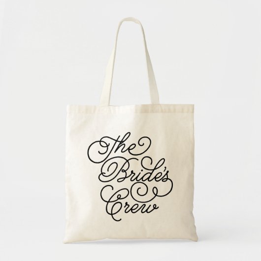 De bemanning van de bruid tote bag (Voorkant)