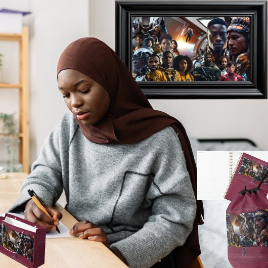 De bemanning van de Sekhmet Groot Cadeauzakje