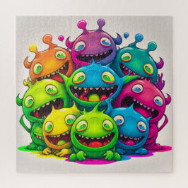 De bende is helemaal hier Rainbow Creatures Puzzel