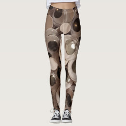 De benen hebben ogen leggings