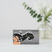 De Benoeming van de Herenkapper van de Vrouw van Afsprakenkaartje (Staand voorkant)