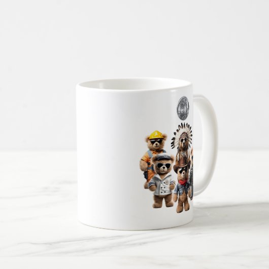 De Beren van het dorp Koffiemok (Voorkant rechts)