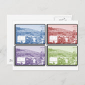 De berg - 4 Lijsten Briefkaart (Voorkant / Achterkant)