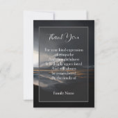 De berg bedankkaart (Voorkant)