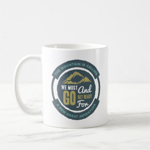 De berg belt koffiemok