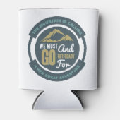 De berg belt, we moeten gaan blikjeskoeler (Voorkant)