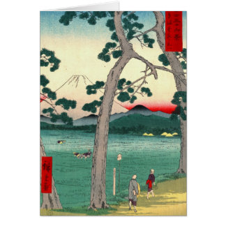 De berg Fuji van Tokaido Road 1858