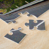 De berg Hood Oregon. Jigzaag Puzzle Legpuzzel (Zijkant)