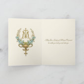 De berg Karmel Katholieke Jezus Kaart (Binnen)