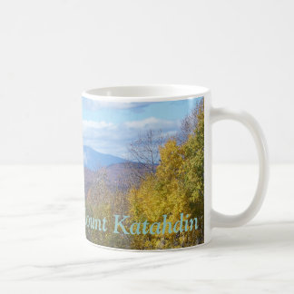 De berg Katahdin in herfst 3 Koffiemok