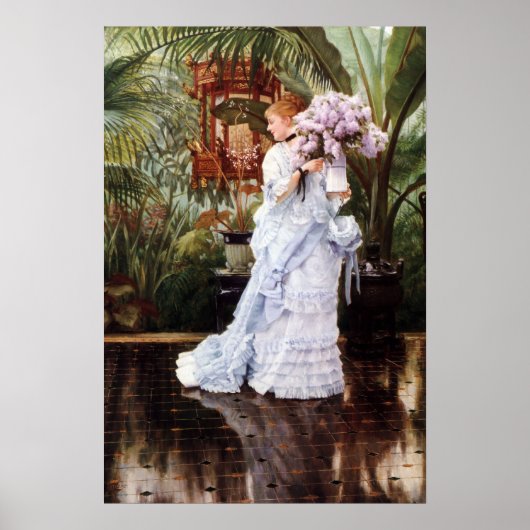 De berg Lilacs Poster (Voorkant)