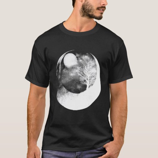 De berg Mannen T-shirt (Voorkant)