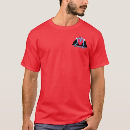 De berg t-shirt (Voorkant)