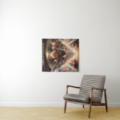 De berg van Yahweh Wandkleed (In Situ (horizontaal))