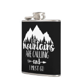 De bergen bellen en ik moet gaan heupfles (Links)