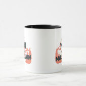 De bergen bellen en ik moet gaan mok (Midden)