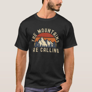 De bergen bellen naar buiten t-shirt