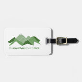 De bergen geven er niets om bagagelabel (Voorkant horizontaal)