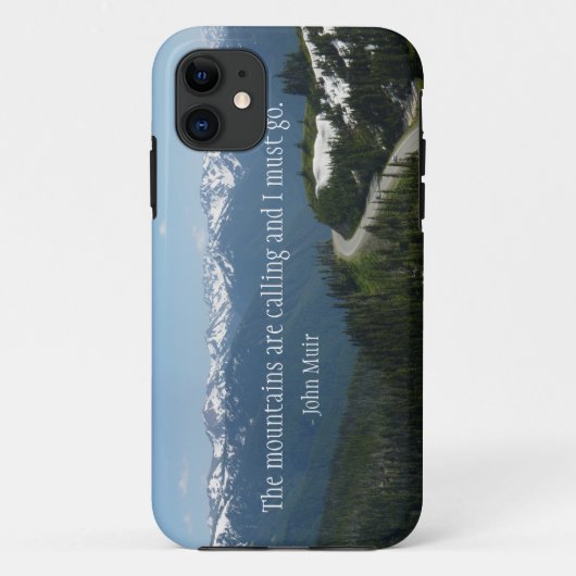 De bergen roepen Case-Mate iPhone case (Achterkant)