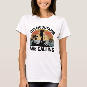 De bergen roepen t-shirt