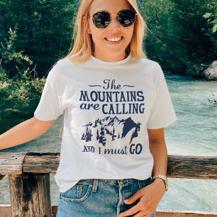 De bergen roepen t-shirt