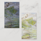 De bergen visitekaartje (Voorkant / Achterkant)