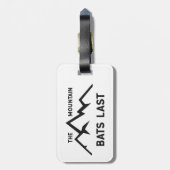 De bergen zijn de laatste bagagelabel (Achterkant verticaal)