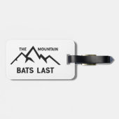 De bergen zijn de laatste bagagelabel (Achterkant horizontaal)