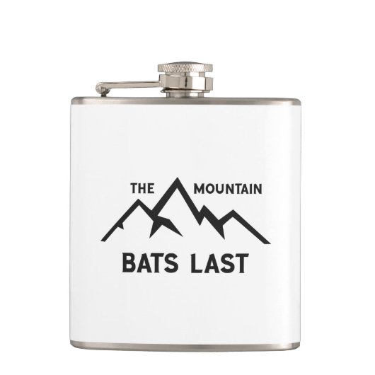 De bergen zijn de laatste heupfles (Voorkant)