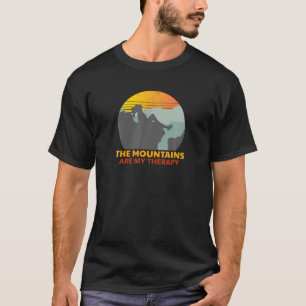 De bergen zijn mijn therapie - klimmou t-shirt