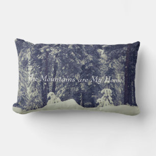 De bergen zijn mijn thuispiloot kussen