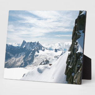 De bergketen van de Alpen - Verbluffend! Fotoplaat