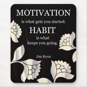 De Berichten van de motivatie op Mousepad Muismat
