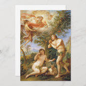 De berisping van Adam en Eva Biblical Religieuze K (Voorkant / Achterkant)